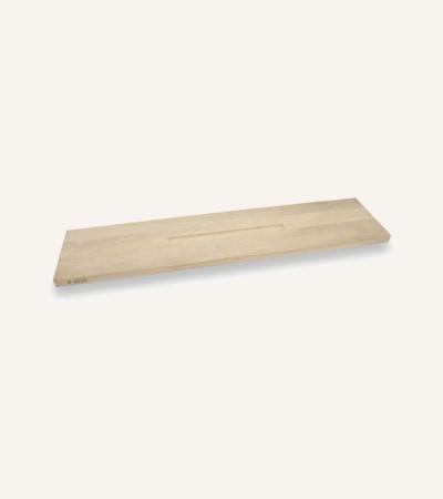 Badplank eiken naturel recht 70 x 20 cm - 25 mm